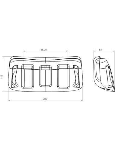 Poduszka do jacuzzi jasnoszara