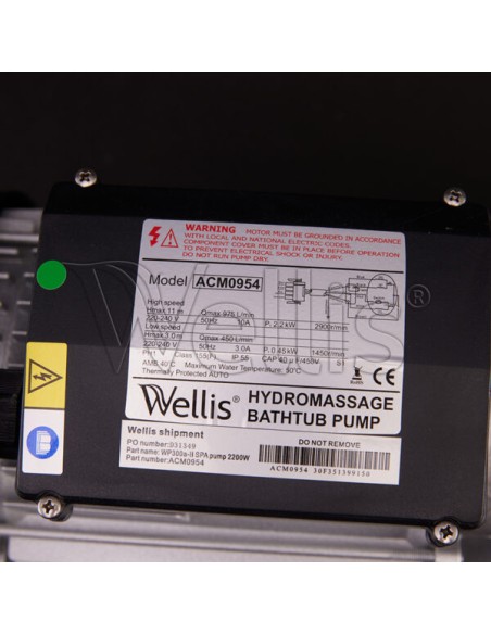 Pompa przeciwprądowa 2200W 50Hz (WP300a-II)