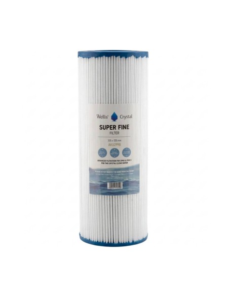 Wellis® Crystal Super Fine 335×125 - wkład filtrujący BEZ GWINTU