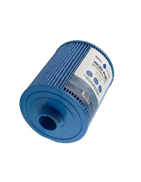 Wellis® Crystal Micro Plus 175×148 - wkład filtrujący z CIENKIM gwintem, z powłoką antybakteryjną