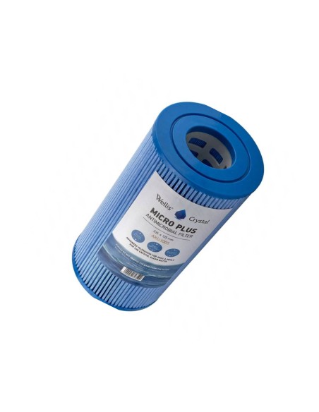 Wellis® Crystal Micro Plus 235×125 - wkład filtrujący BEZ GWINTU, z powłoką antybakteryjną